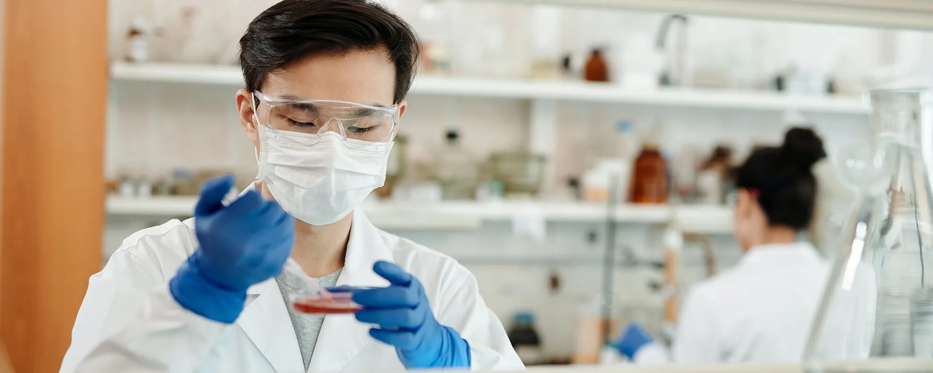laboratory formula stability test scene
